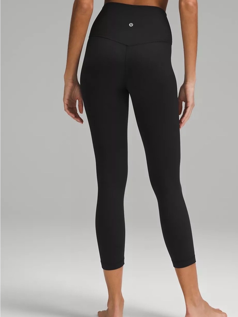 lululemon athletica Black High-Rise Crop Leggings